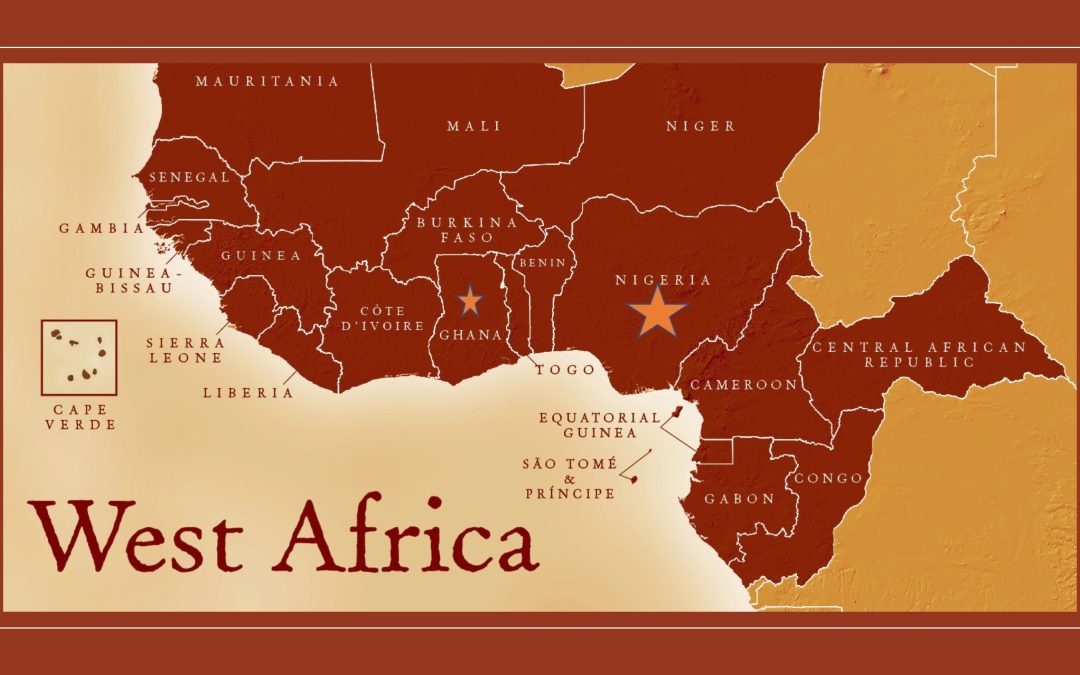 Chris is in West Africa!